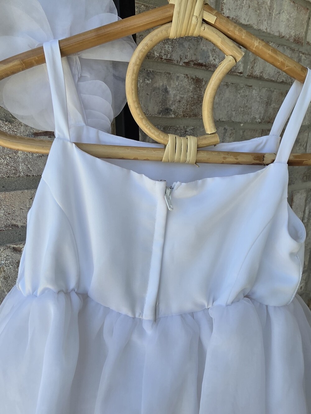 David's Bridal Flower Girl Dress In Size 4 - Picture 5 of 9